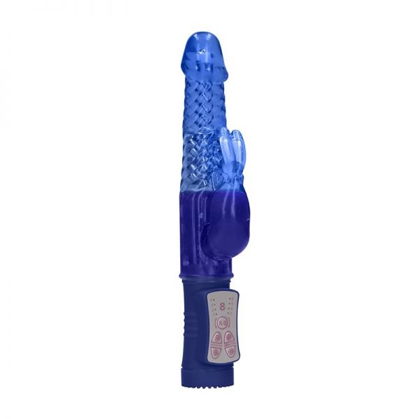 Rotador Rabbit 2 cm Azul de la marca SHOTS TOYS