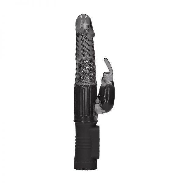 Rotador Rabbit 22 cm Negro fabricado por SHOTS TOYS
