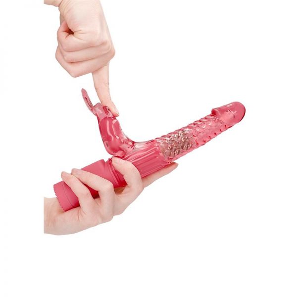 Rotador Rabbit 22 cm Rosa de la tienda erótica web www.tiendaeroticaweb.es
