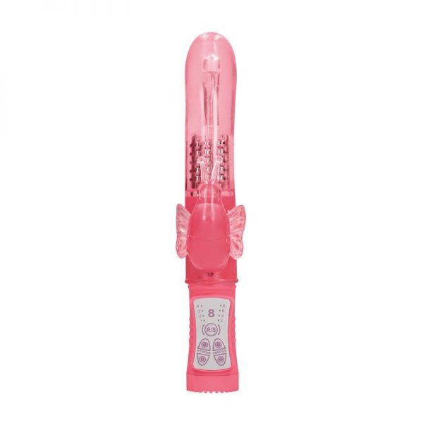 comprar Rotating Butterfly 22 cm Punto G Rosa en sex shop online