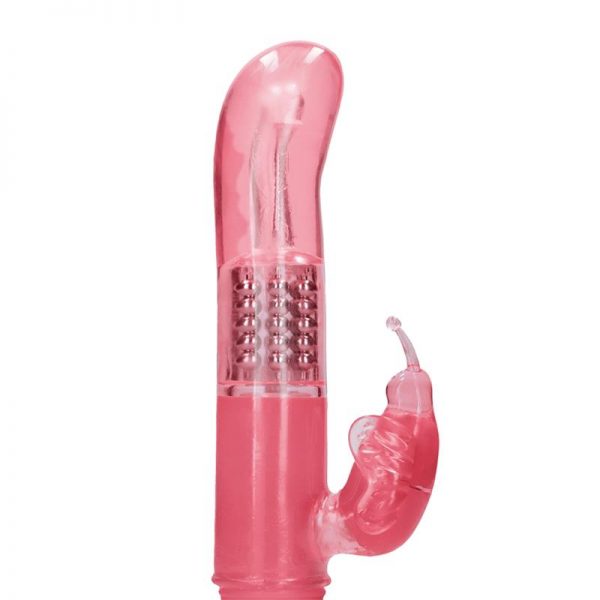 Rotating Butterfly 22 cm Punto G Rosa de calidad y barato