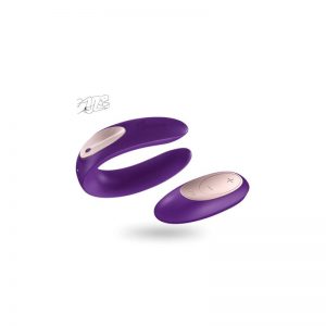 Satisfyer Plus con Control Remoto Color Púrpura diseñado por la marca PARTNER