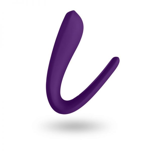 Satisfyer Vibrador para Parejas Partner Color Púrpura diseñado por PARTNER