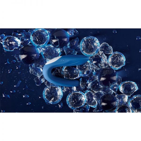 Satisfyer Vibrador para Parejas Partner Whale Azul de calidad