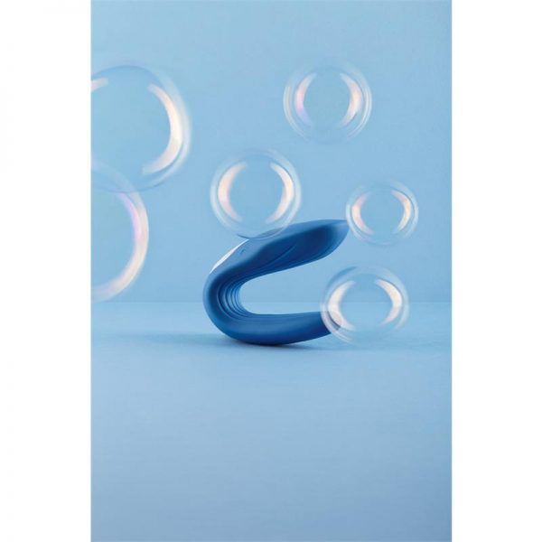 Satisfyer Vibrador para Parejas Partner Whale Azul marca PARTNER