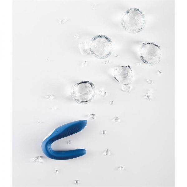 Satisfyer Vibrador para Parejas Partner Whale Azul fabricante PARTNER