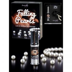 Secret Play Falling Pearls - Silicone Lube and Pearls Necklace barato