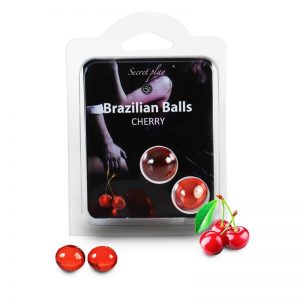 Secret Play Set 2 Brazilian Balls Aroma Cereza barato