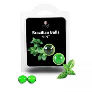 Secret Play Set 2 Brazilian Balls Aroma Menta barato