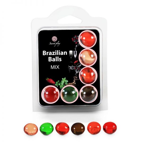 Secret Play Set 6 Brazilian Balls Aromas barato