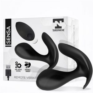 Sensa Estimulador Control Remoto USB SIlicona Líquida Negro diseñado por la marca TARDENOCHE