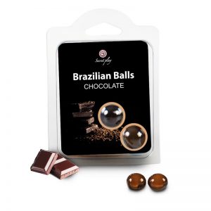 Set 2 Brazilian Balls Aroma a Chocolate diseñado por la marca SECRET PLAY