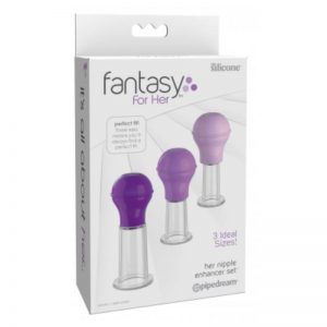 Set 3 Bombas para Pezones de la marca FANTASY FOR HER