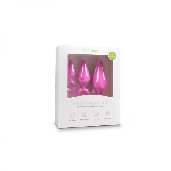 Set 3 Plugs Silicona Rosas de calidad y barato