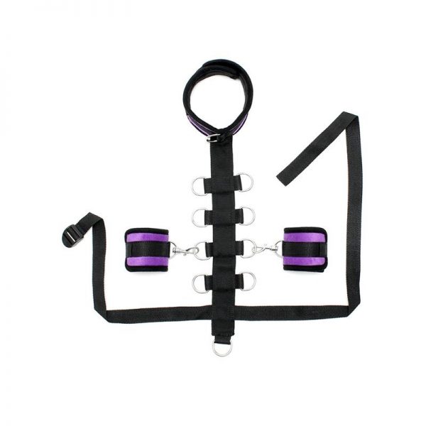 comprar Set Collar y Esposas Purpura en sex shop online