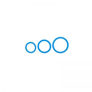 Set 3 Anillos para el Pene - Azul diseñado por la marca EASYTOYS