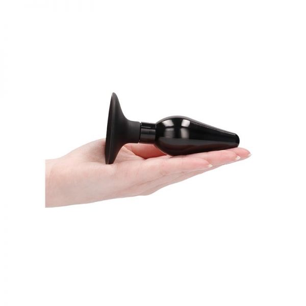 Set Plug Anal y Ventosa Putiaguda Grande Negro marca OUCH!