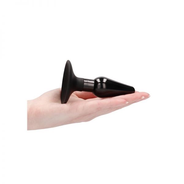Set Plug Anal y Ventosa Putiaguda Mediana Negro diseñado por la marca OUCH!
