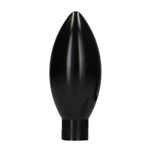 Set Plug Anal y Ventosa Redondeada Grande Negro diseñado por la marca OUCH!