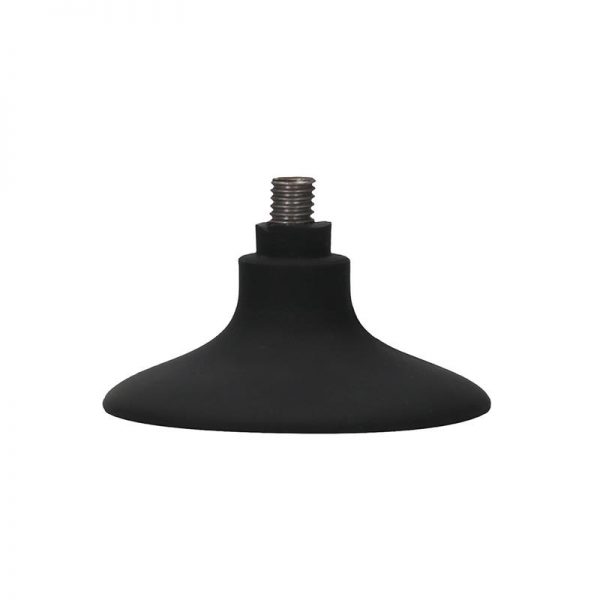 Set Plug Anal y Ventosa Redondeada Grande Negro de calidad