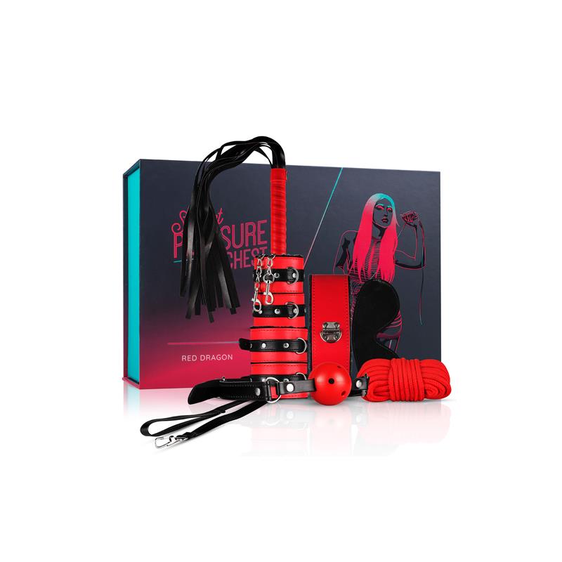 Set Secret Pleasure - Red Dragon de la marca LOVEBOXXX
