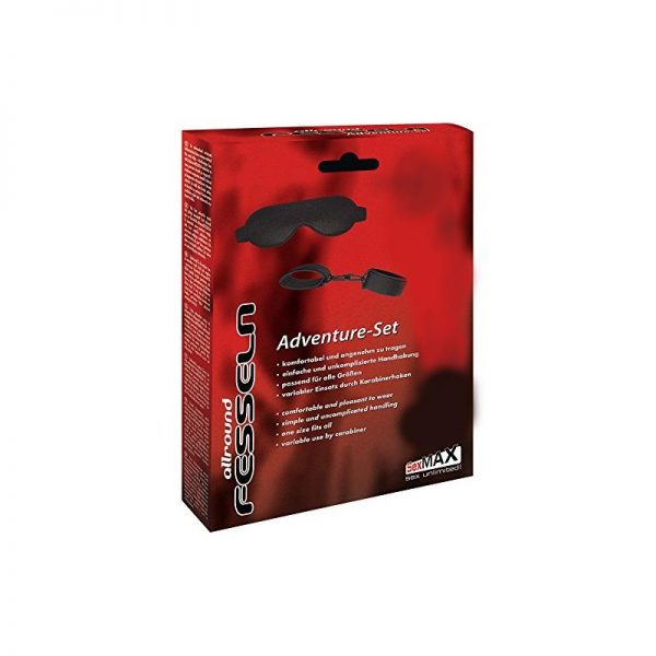 SexMAX allroundFESSELN Set Aventuras - Color Negro marca JOYDIVISION