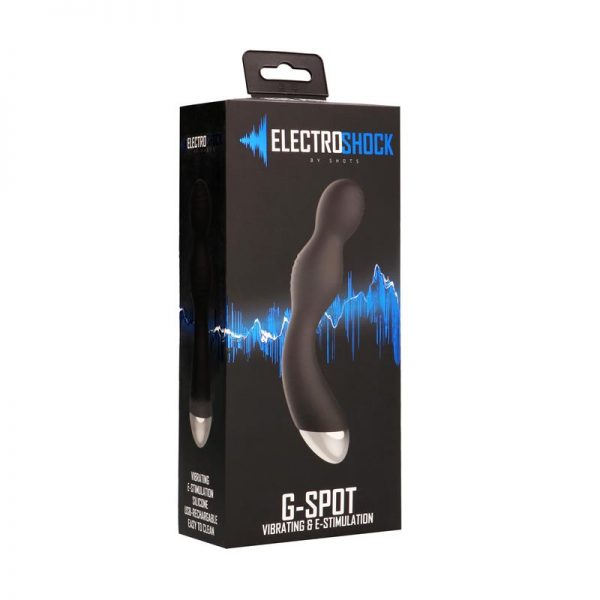 Shots Electro Shock Vibrador E-Estimulación Negro en www.tiendaeroticaweb.es