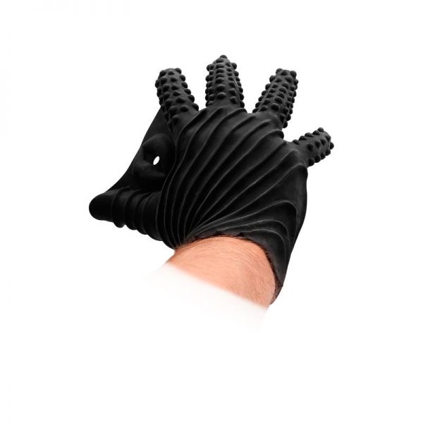 Shots Guantes de Masturbación Negros de calidad