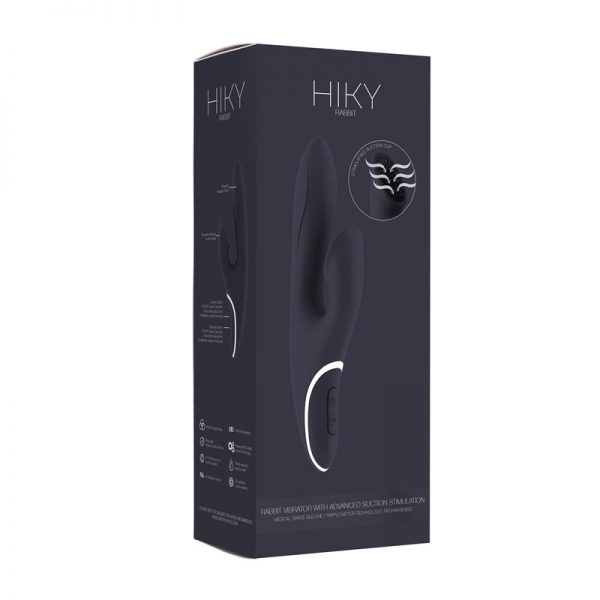 Shots HIKY Vibrador y Succionador Negro de calidad