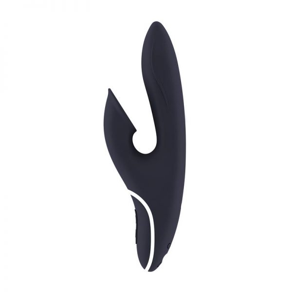 Shots HIKY Vibrador y Succionador Negro marca HIKY