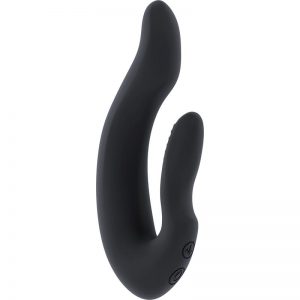 Shots Jil Vibrador para Parejas Hayden Negro barato