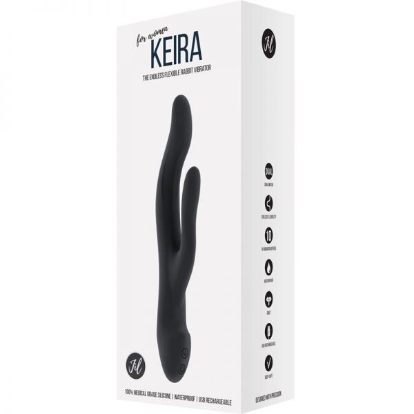 Shots Jìl Vibrador Keira Negro marca JIL