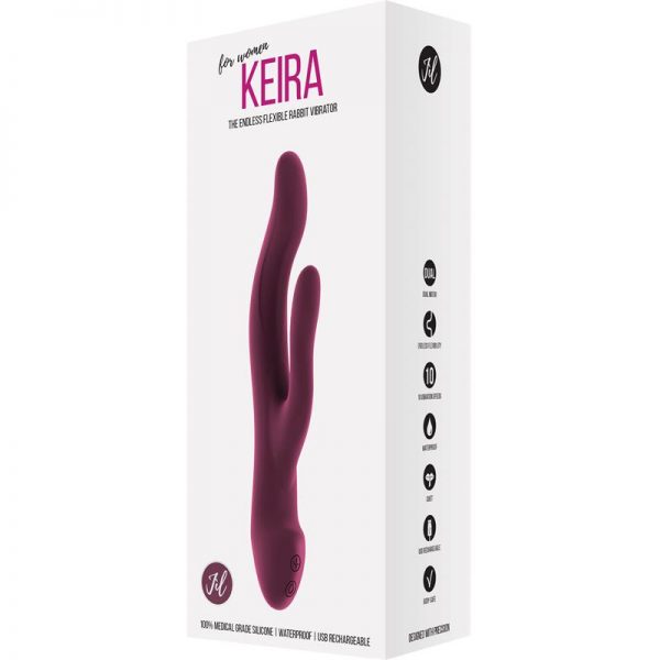 Shots Jìl Vibrador Keira Rosa marca JIL
