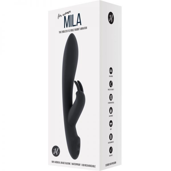 Shots Jìl Vibrador Mila Negro fabricante JIL