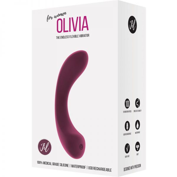Shots Jìl Vibrador Olivia Rosa marca JIL