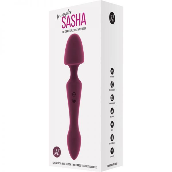 Shots Jìl Vibrador para Parejas Sasha Rosa de calidad