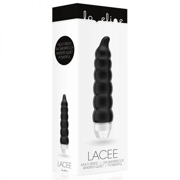 Shots Loveline Vibrador Lacee Negro marca LOVELINE