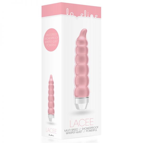 Shots Loveline Vibrador Lacee Rosa marca LOVELINE