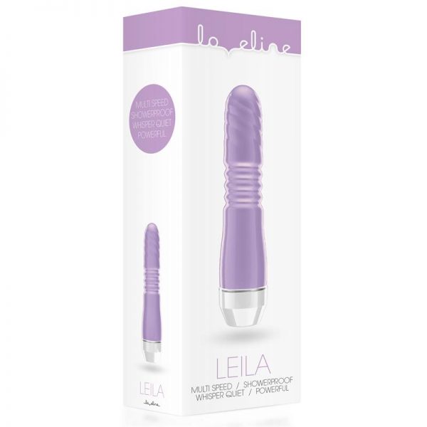 Shots Loveline Vibrador Leila Púrpura marca LOVELINE