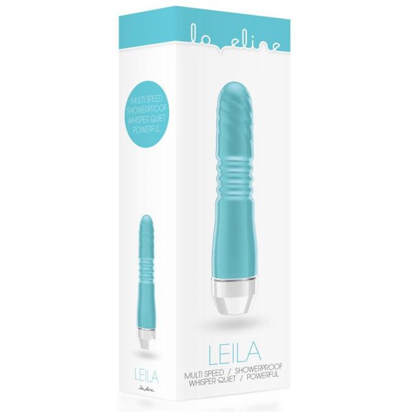 Shots Loveline Vibrador Leila Turquesa marca LOVELINE