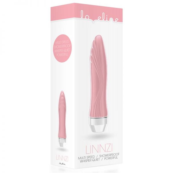 Shots Loveline Vibrador Linnzi Rosa marca LOVELINE