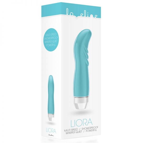 Shots Loveline Vibrador Liora Turquesa de calidad