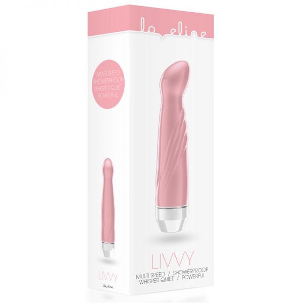 Shots Loveline Vibrador Livvy Rosa marca LOVELINE