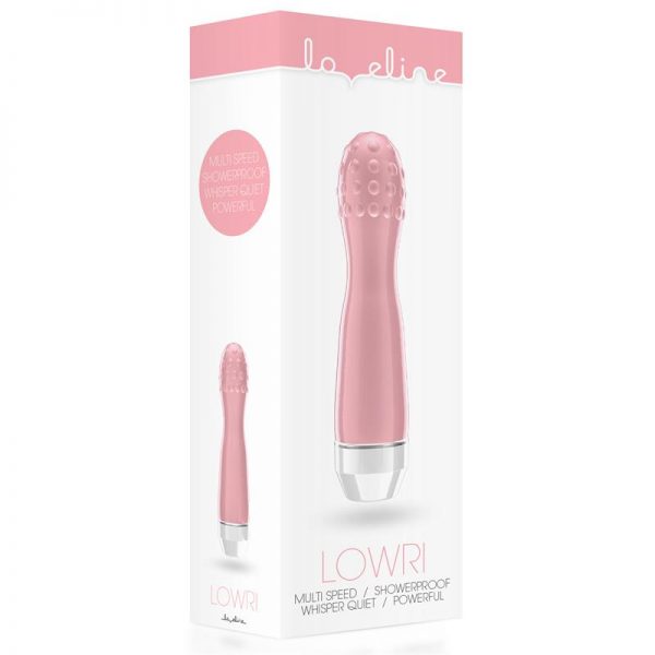 Shots Loveline Vibrador Lowri Rosa marca LOVELINE