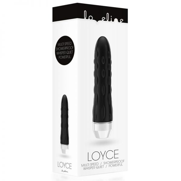 Shots Lovelive Vibrador Loyce Negro marca LOVELINE