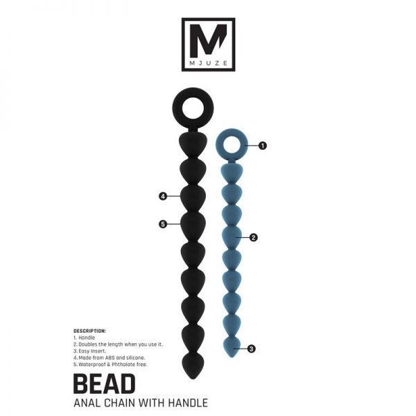 Shots Mjuze Cuentas Bead Negro de calidad