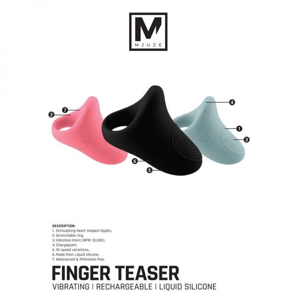 Shots Mjuze Finger Teaser Verde marca MJUZE