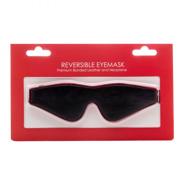 Shots Ouch! Antifaz Reversible Rojo de calidad