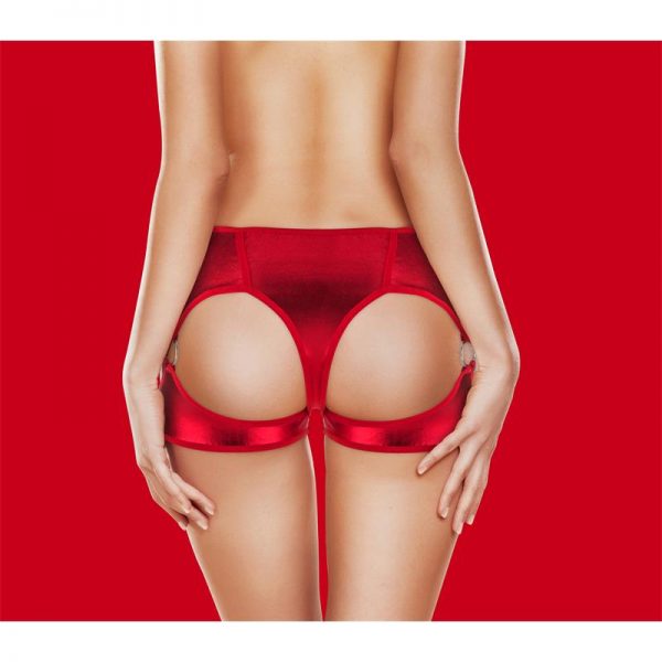 comprar Shots Ouch! Braguita con Bala Vibradora Roja