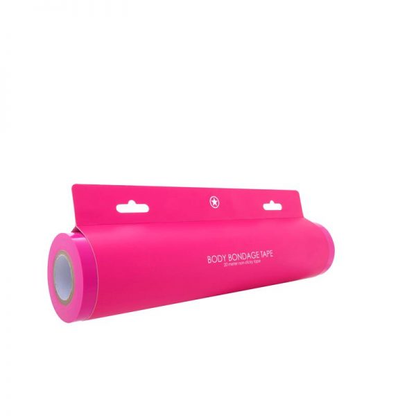 Shots Ouch! Cinta de Bondage Color Rosa de calidad